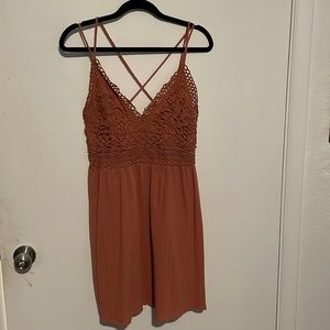 Sundress burnt orange